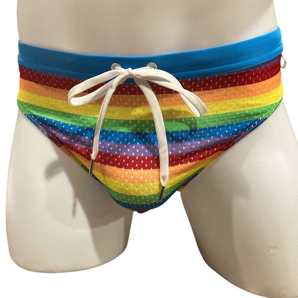 Andrew Christian Pride Mesh Bikini Medium